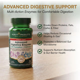 Purity Products Advanced daily Enzymes 60 Capsules back label