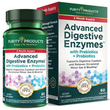 Purity Products Advanced daily Enzymes 60 Capsules front view