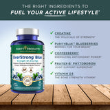 Purity Products EverStrong Blue Creatine 200g with scoop