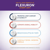 Purity Products Flexuron Krill Oil Gummy side view with dosage information