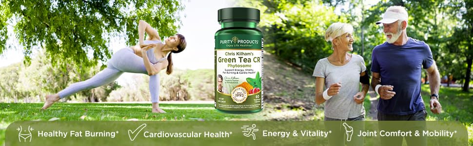 Purity Products Green Tea Supplement label details