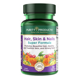 Purity Products Hair, Skin & Nails Super Formula front view
