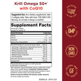 Purity Products Krill Omega 50+ CoQ10 90 Capsules side view