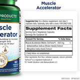 Purity Products Muscle Accelerator 650mg Capsules side view