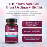 Purity Products MyBiotin ProClinical B7 Biotin bottle side view