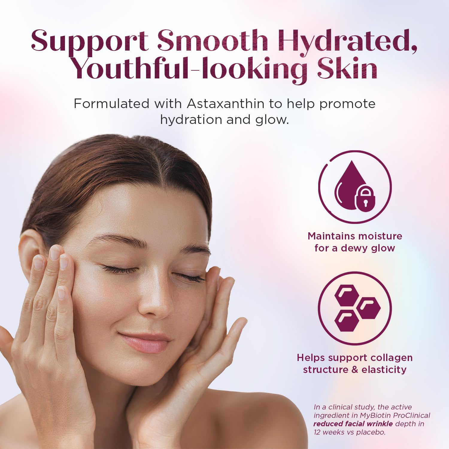 Purity Products MyBiotin ProClinical B7 Biotin vegetarian capsule close-up