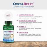 Purity Products OmegaBerry Omega-3 Fish Oil 1250mg softgel close-up