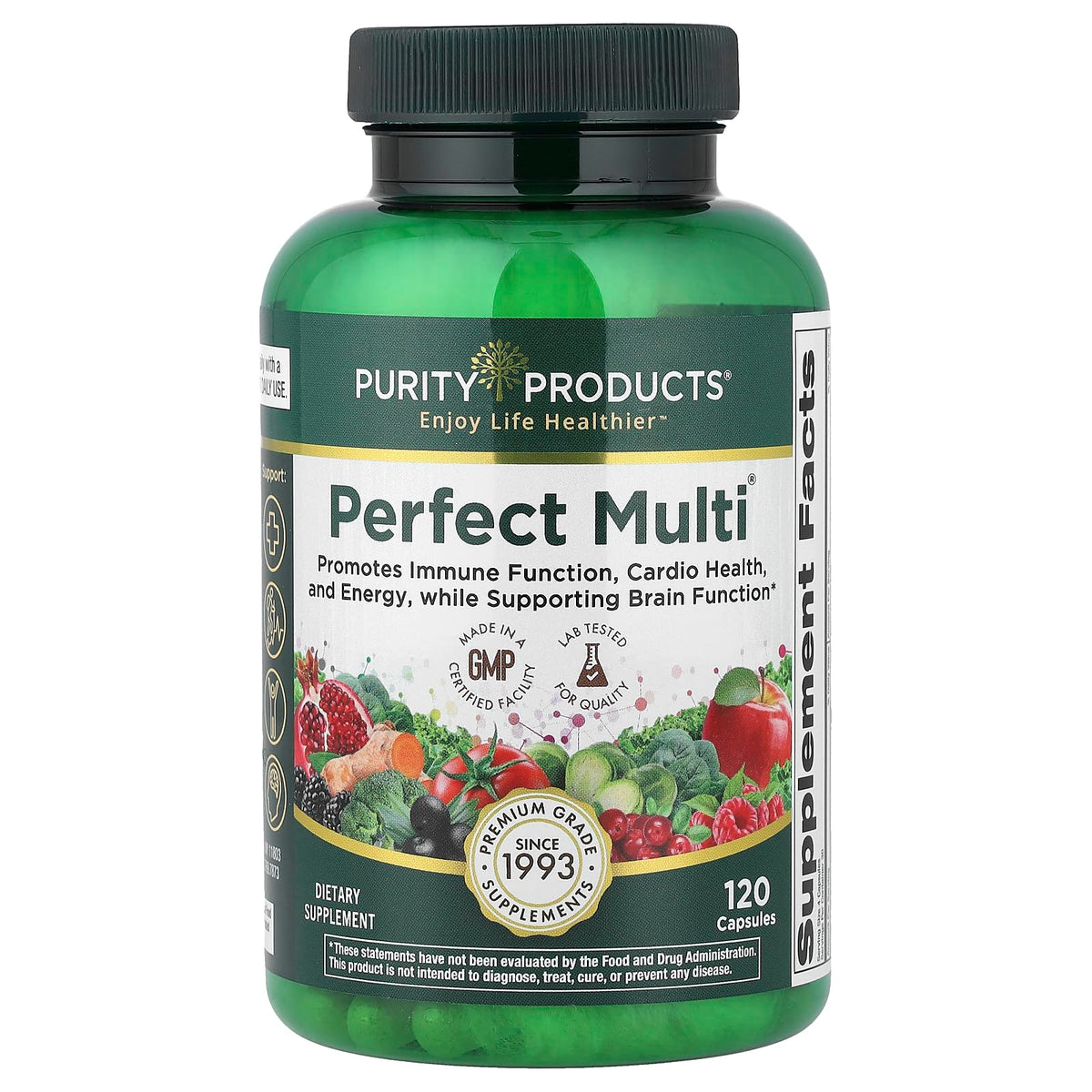 Purity Products Perfect Multi 141g front view with label details