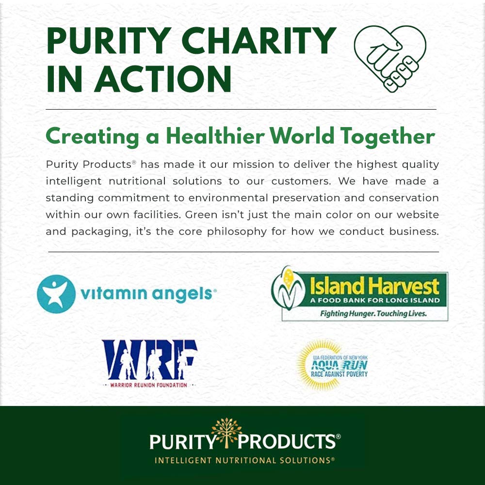 Purity Products Ultra-Pure Omega-3 Fish Oil bottle on a wooden table