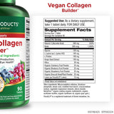 Purity Products Vegan Collagen Builder 136g tablets close-up