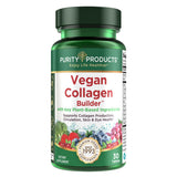Purity Products Vegan Collagen Builder 60 Tablets front view