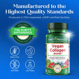 Purity Products Vegan Collagen Builder displayed with other supplements