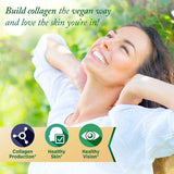 Purity Products Vegan Collagen Builder on a wooden table