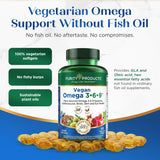 Purity Products Vegan Omega 3-6-9 Supplement lifestyle scene