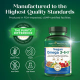 Purity Products Vegan Omega 3-6-9 Supplement lifestyle shot