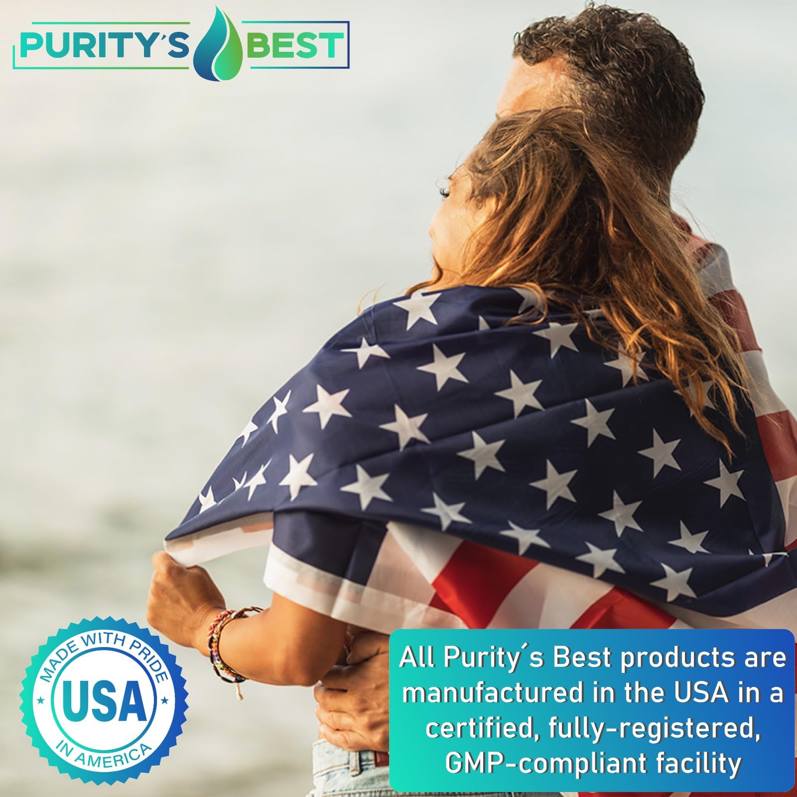 Purity's Best Magnesium 4-in-1 Complex 300mg bottle with nutrition facts