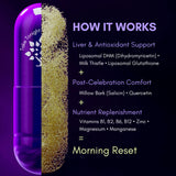 Purple Tree Milk Thistle supplement bottle side view