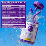 Purple Tree Milk Thistle supplement on a table