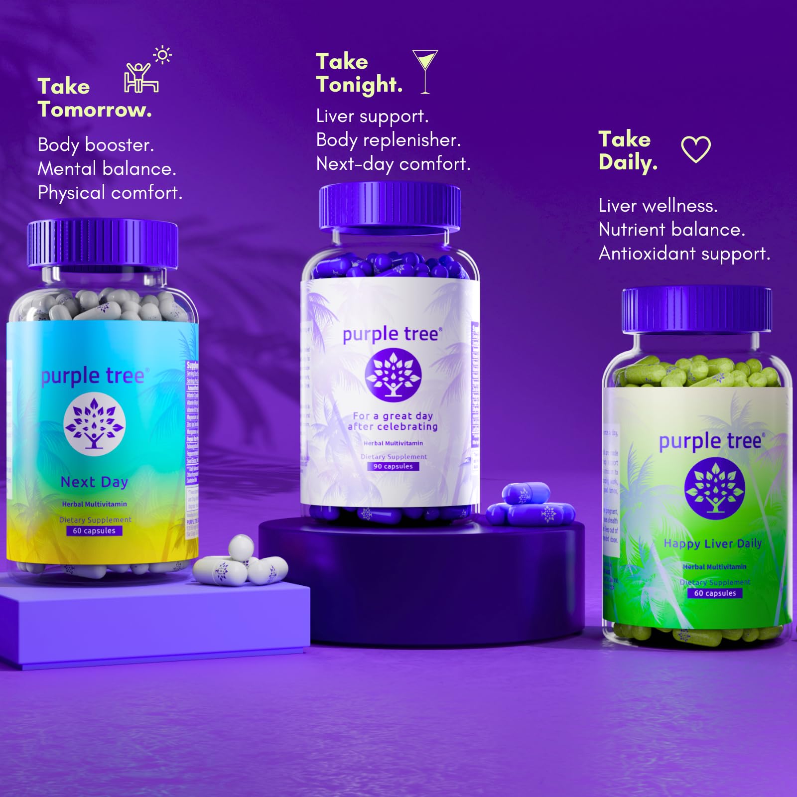 Purple Tree Milk Thistle Supplement packaging details