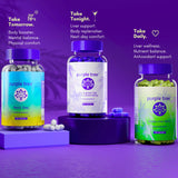 Purple Tree Next Day Multivitamins packaging with lifestyle background