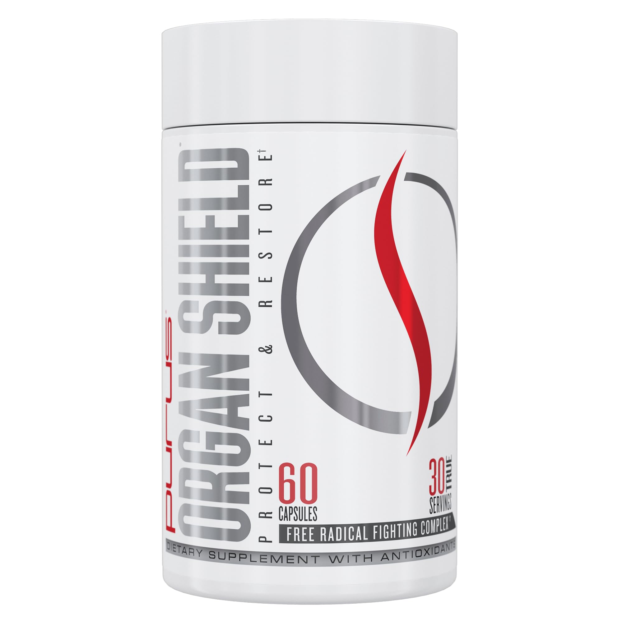 Purus Labs Organ Shield 60 Capsules front view