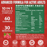 Putaojun Calcium Magnesium Zinc Gummies showing raspberry flavour