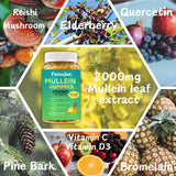 Putaojun Mullein Gummies side view of packaging