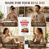PUTRIZEN Low-Caffeine Mushroom Coffee 2500mg nutritional information
