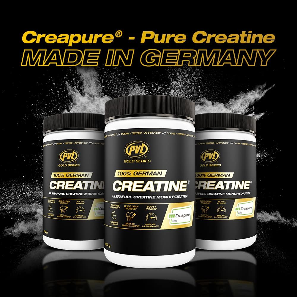 PVL Creatine Monohydrate Powder 410g packaging