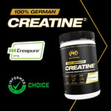 PVL Creatine Monohydrate Powder 410g scoop with powder