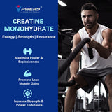 PWERD Creatine Monohydrate Gummies 5000 mg nutritional information