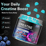 PWERD Creatine Monohydrate Gummies 5000 mg side view