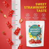 Pwkvsn Tallori Growth Gummies close-up of gummies