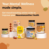 PYM Health Attention Chews displayed with fresh berries