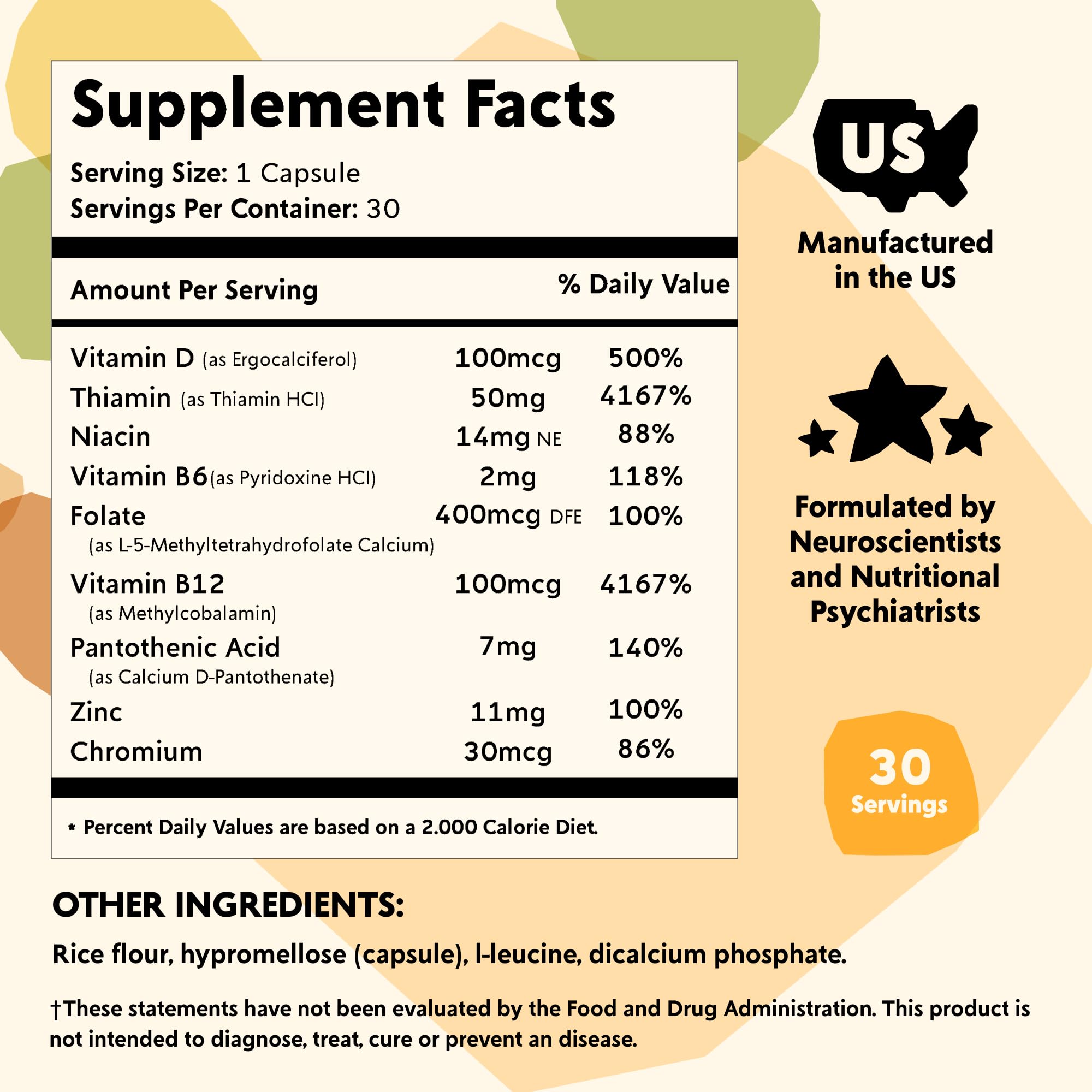 PYM Health Mood B Complete B12 supplement packaging