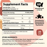 PYM Health Mood Chews 90g gummies in a bowl