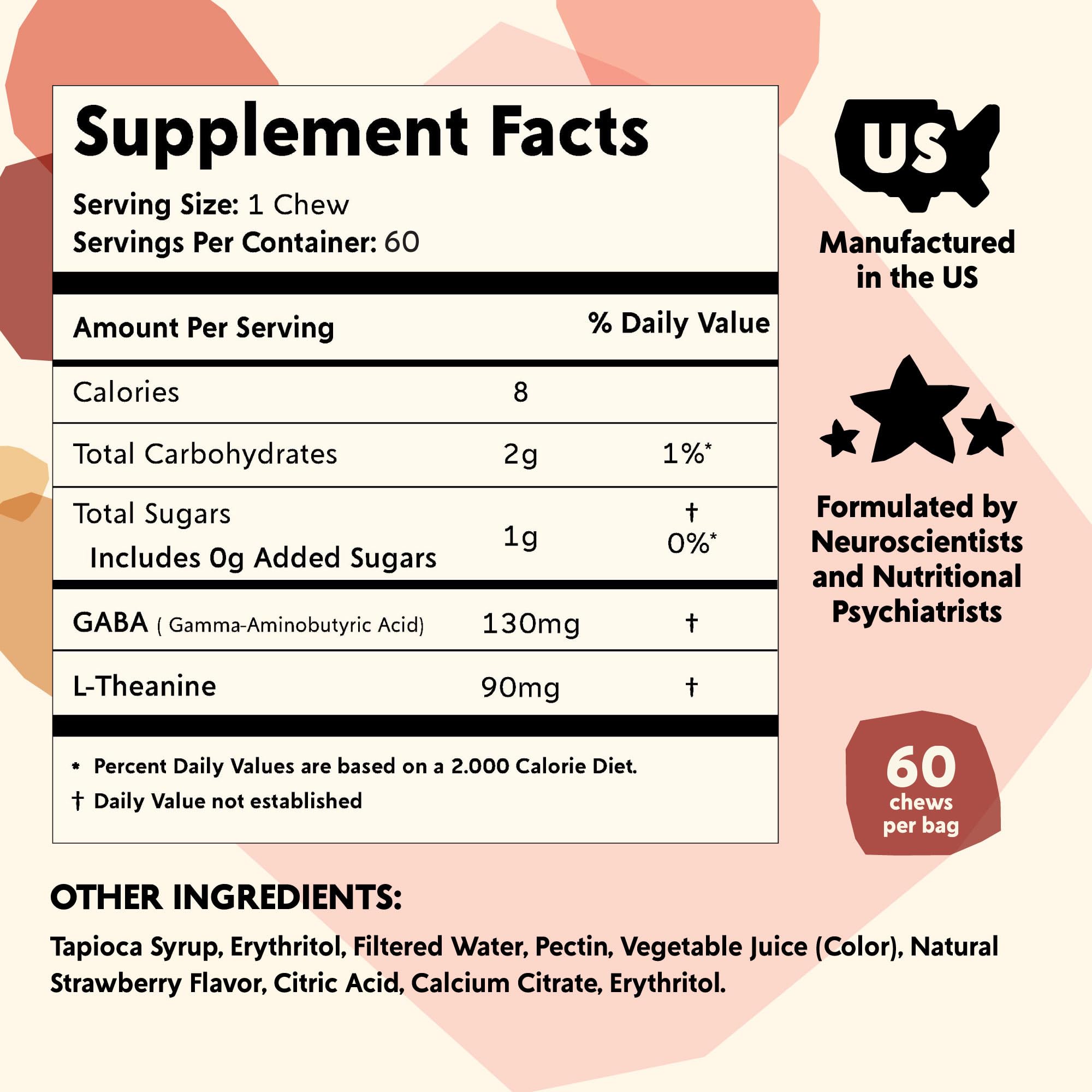 PYM Health Mood Chews citrus gummy close-up