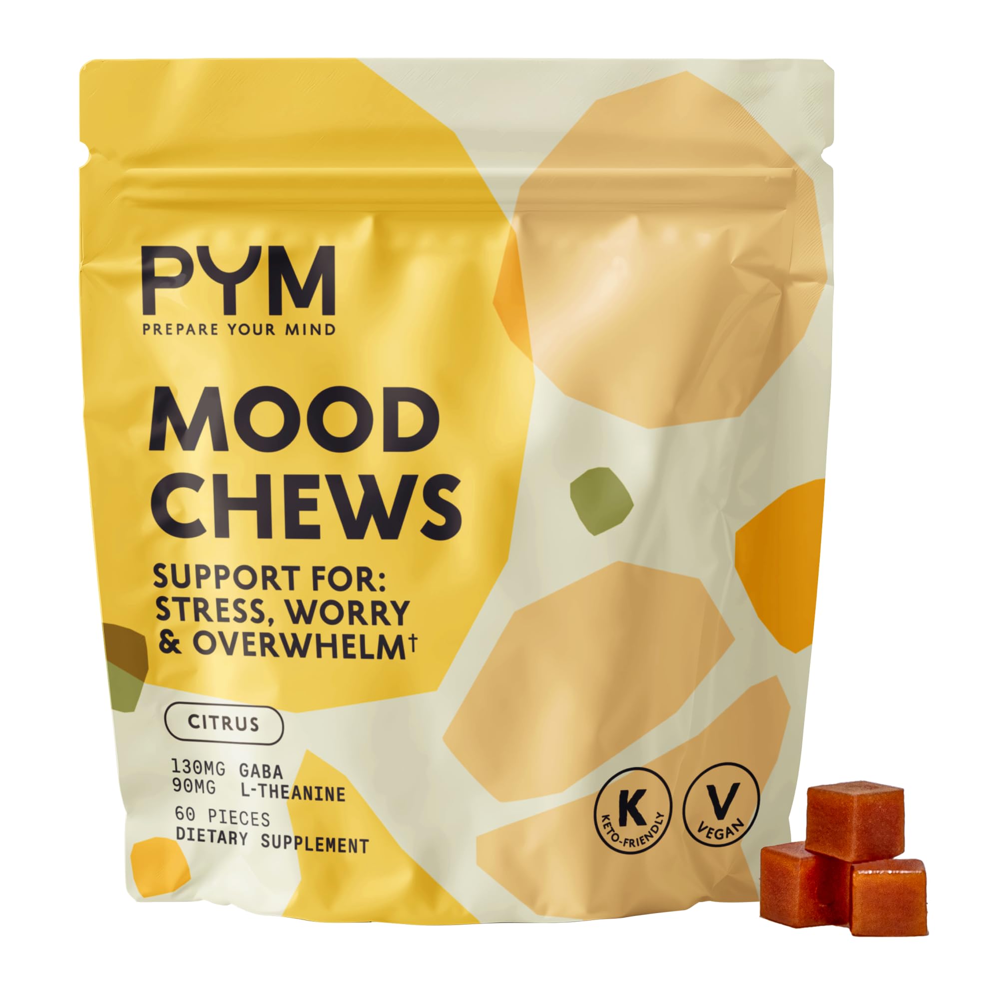 PYM Health Mood Chews front view packaging