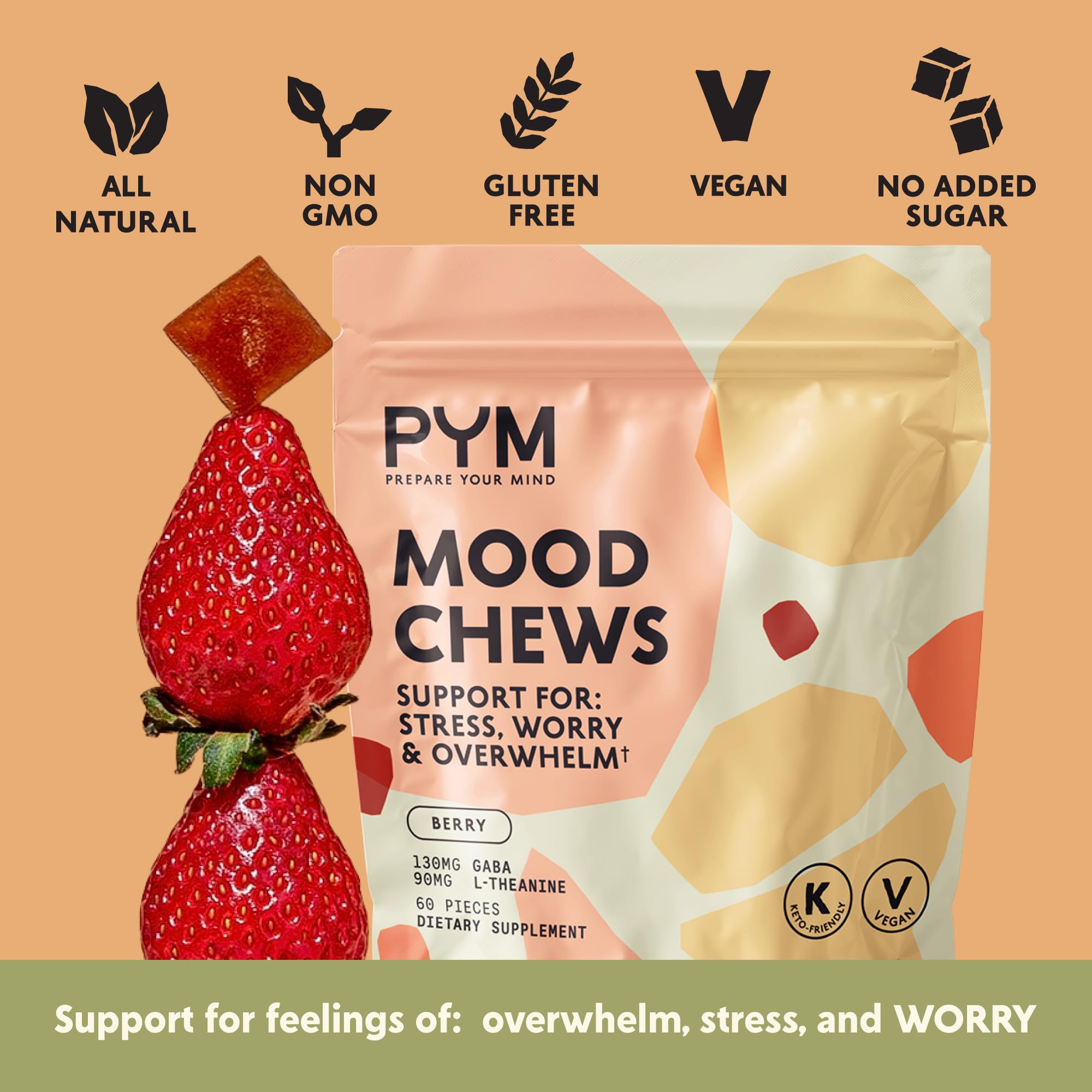 PYM Health Mood Chews ingredients list