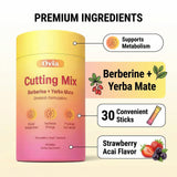 PynkLily Multivitamin Powder mixed in a glass of water