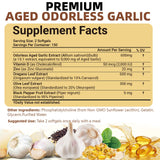 Pyrrolift Garlic Supplement 1530mg ingredients close-up