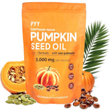 PYY Pumpkin Seed Oil Softgels 300 capsules front view