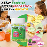 Q'ankyaq Appetite support Gummies on a kitchen table