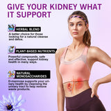 Q'ankyaq Kidney Health Gummies with fresh fruits