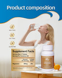 Qanbokey Hydrogen Water Tablets in a glass of water