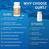 Qanbokey Hydrogen Water Tablets on a kitchen counter