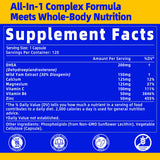 QANLOI DHEA Supplement 200mg bottle side view