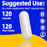 QANLOI DHEA Supplement 200mg capsules in a hand