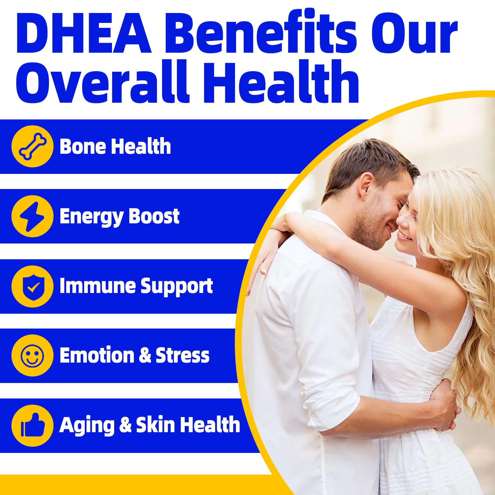 QANLOI DHEA Supplement 200mg nutritional information