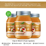 QANLOI Sea Moss Gel 789g with fresh fruits and smoothie